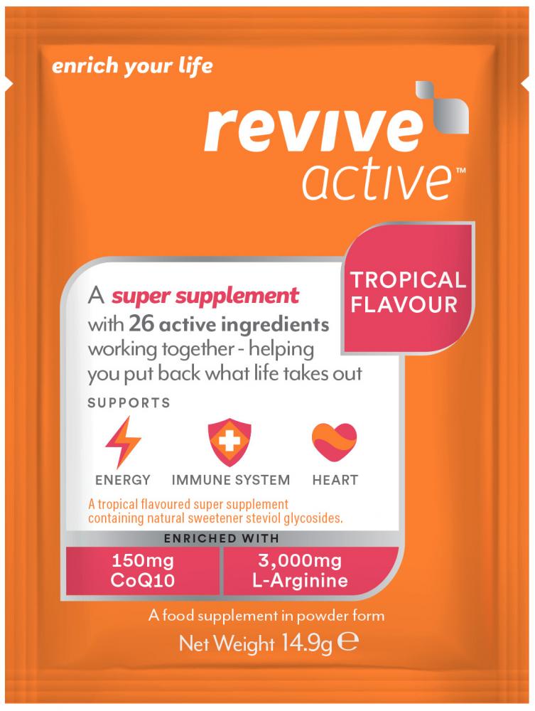 Revive Active  Revive Active Tropical Flavour 7 Sachets