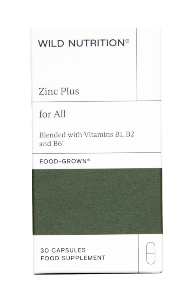 Wild Nutrition  Zinc Plus for All 30's