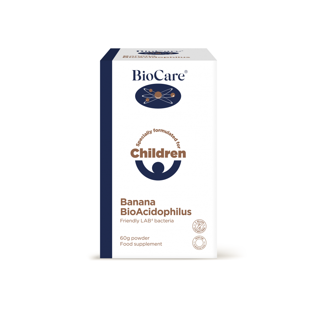 BioCare  Children's Banana BioAcidophilus 60g