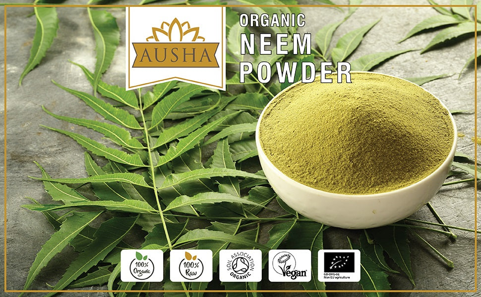 Ausha  Organic Neem Powder 100g