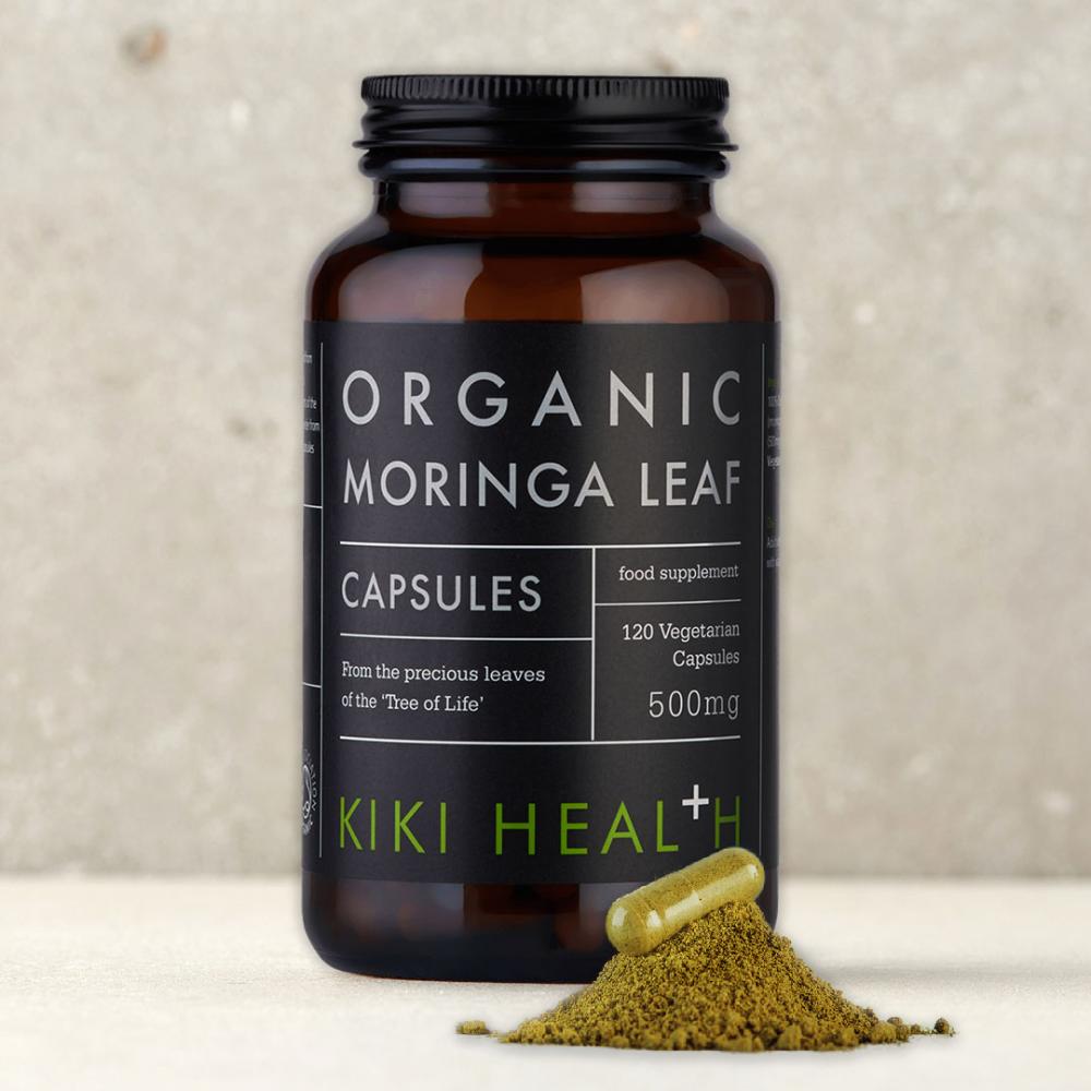 Kiki Health  Organic Moringa Leaf Capsules 120's