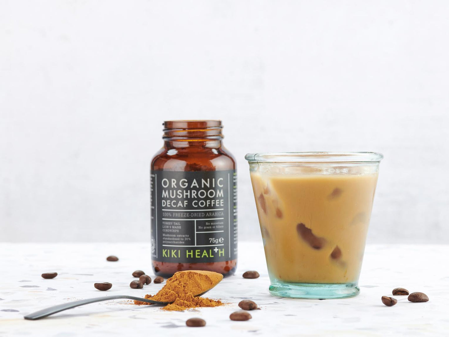 Kiki Health  Organic Mushroom Decaf Coffee 75g