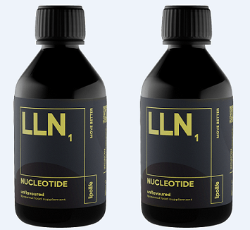 LLN1 Liposomal Nucleotide Complex 150ml (Blueberry & Blackcurrant flavour) – lipolife DOUBLE PACK by Lipolife