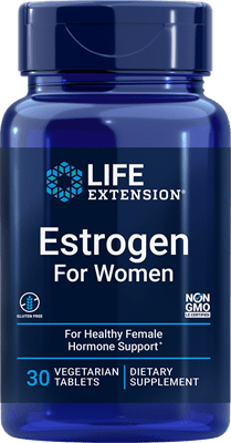 Estrogen for Women 30 Tablets Life Extension by Life Extension