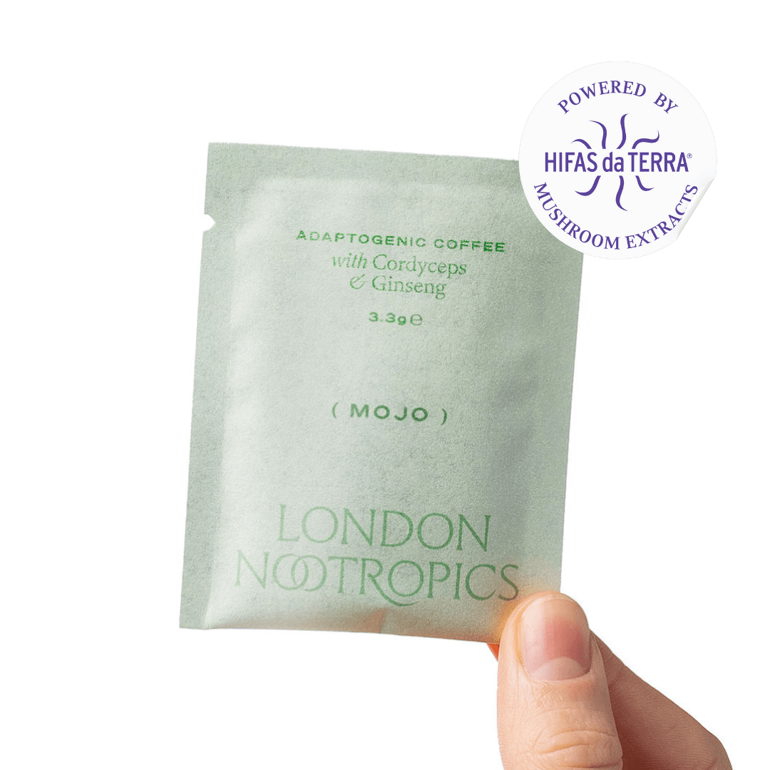 Mojo Adaptogenic Coffee with Cordyceps & Ginseng - 12 Sachets - London Nootropics by London Nootropics
