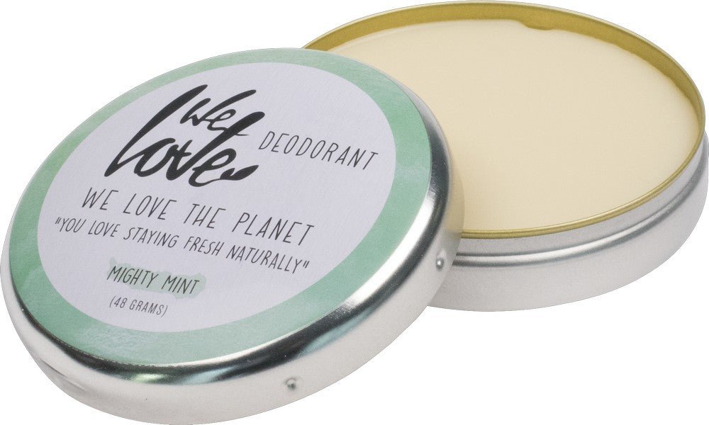 We Love the Planet Mighty Mint Deodorant 48g (Tin) by We Love the Planet