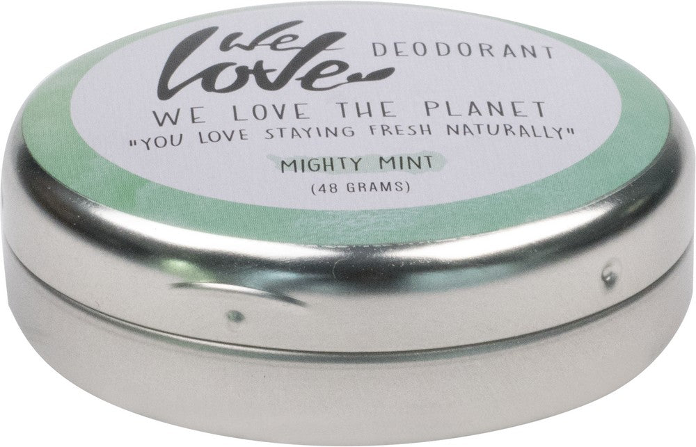 We Love the Planet Mighty Mint Deodorant 48g (Tin) by We Love the Planet