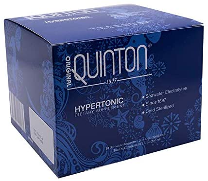 Quinton Plasma Hypertonic, 30 x 10ml vials (300ml) Quicksilver by Quicksilver