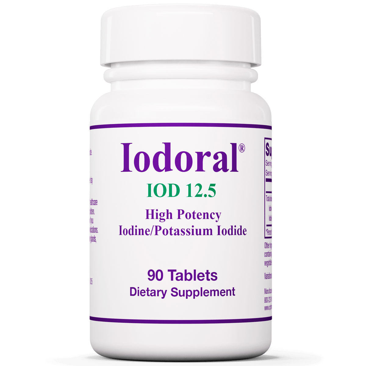 Optimox Iodoral IOD 12.5mg (90 tablets) – Nature's Balance