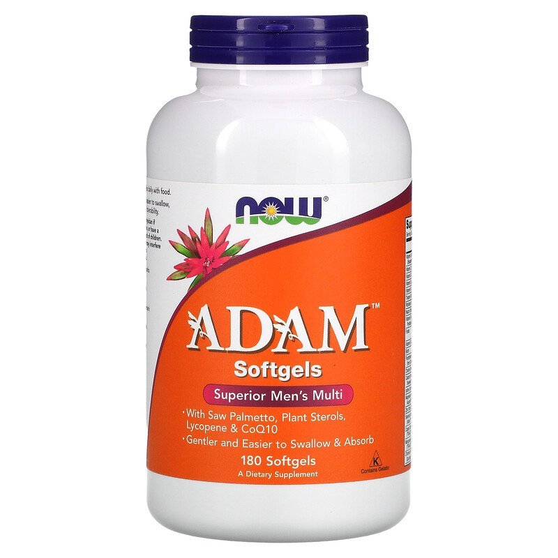 ADAM, Superior Men's Multi, 180 Softgels - Now Foods by Now Foods