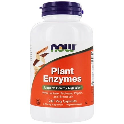 Plant Enzymes, 240 Veg Capsules - Now Foods by Now Foods