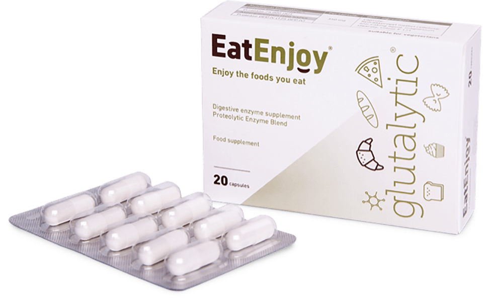 EatEnjoy EatEnjoy Glutalytic (Formerly Gluten Digestive Enzyme) 20's by EatEnjoy