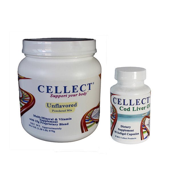 Cellect / Cell Synergy Powder plus CLO Capsules - Unflavoured by Nature's Balance