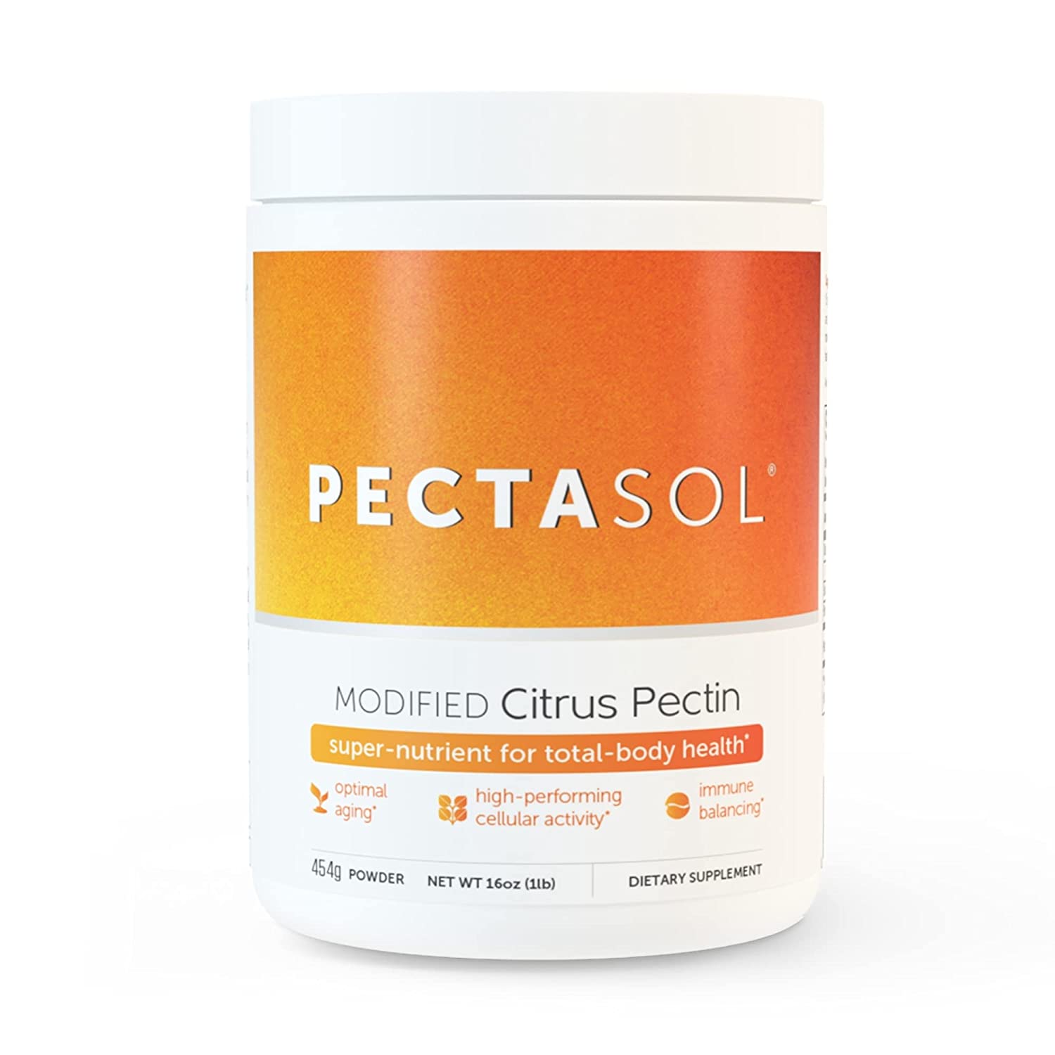 PectaSol - C (Modified Citrus Pectin) 454g - ecoNugenics by EcoNugenics