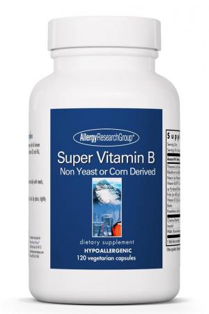 Super B Vitamins (Super B Complex) , 120 Veggie Caps - Nutricology / Allergy Research Group by Nutricology