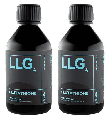 LLG4 Liposomal Glutathione Liquid (240 ml) - Lipolife (DOUBLE PACK) by Lipolife