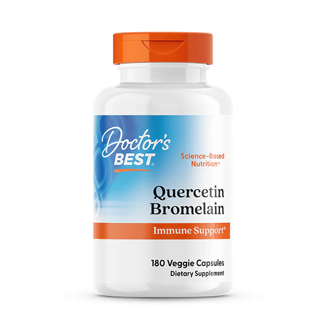 Quercetin Bromelain 180 Capsules - Doctor's Best by Doctor's Best