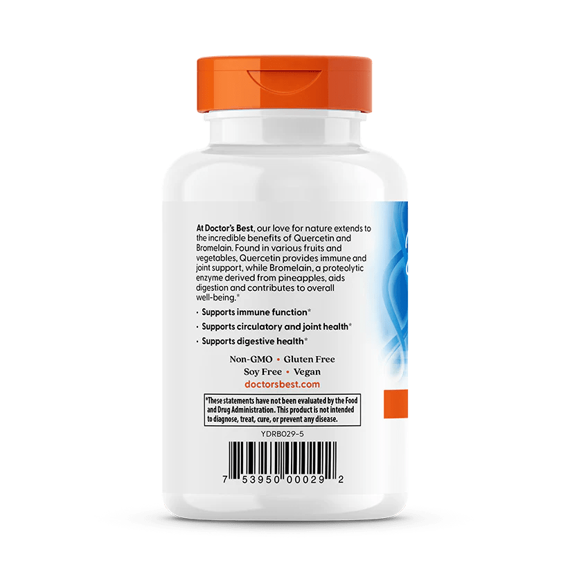 Quercetin Bromelain 180 Capsules - Doctor's Best by Doctor's Best