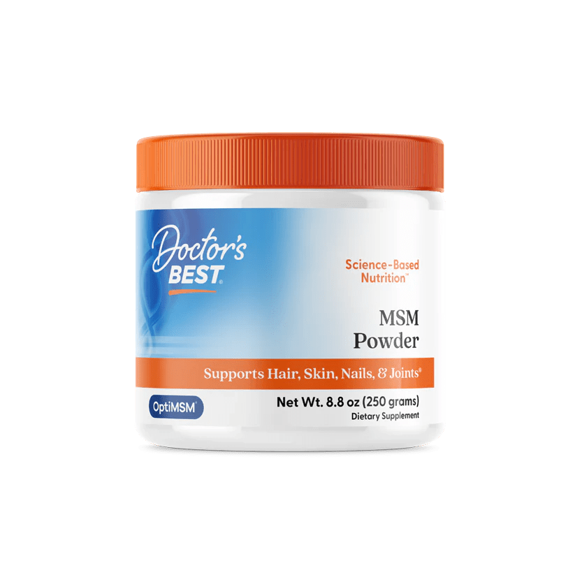 MSM Powder with OptiMSM, 250g Doctors Best by Doctor's Best