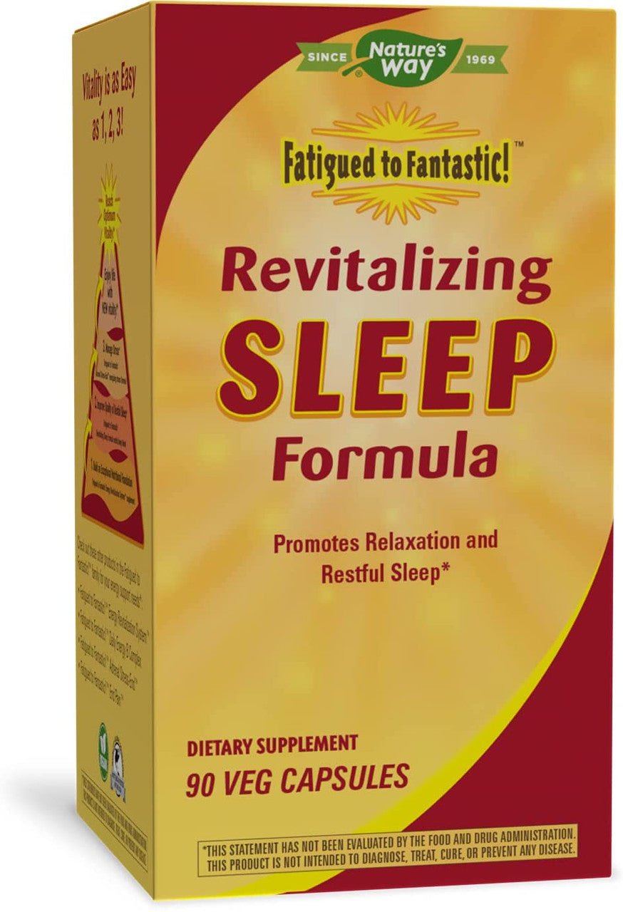 Fatigued to Fantastic - Revitalizing Sleep Formula, 90 Capsules - Nature's Way by Nature's Way