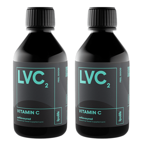 LVC2 Liposomal Vitamin C (SF) 240ml – Lipolife (DOUBLE PACK) by Lipolife
