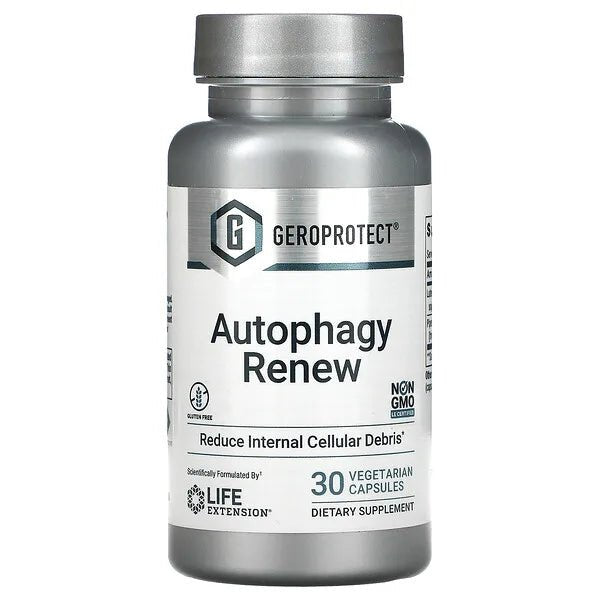 GEROPROTECT Autophagy Renew, 30 Vegetarian Capsules - Life Extension - BBE 31/08/2025 by Life Extension