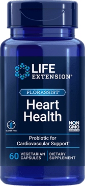 FLORASSIST Heart Health, 60 vegetarian capsules - Life Extension - BBE 30/09/2025 by Life Extension