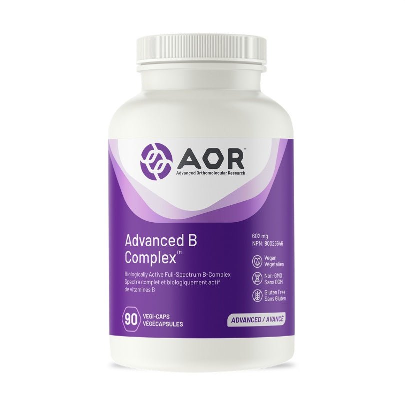 Advanced B Complex - 90 Capsules - AOR by AOR