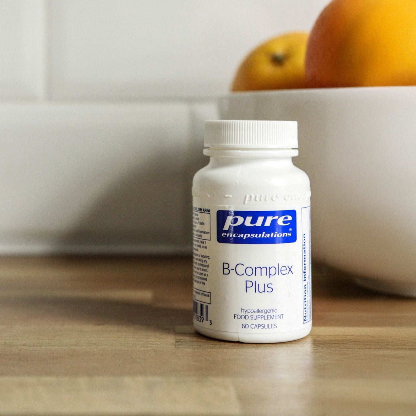 B - Complex Plus 60 veg caps - Pure Encapsulations by Pure Encapsulations