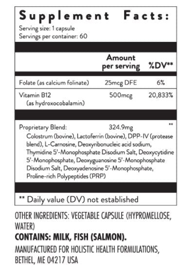 AHCY / SHMT - Iron Related Bacterial Issues 60 Capsules - Holistic Health by Holistic Health International LLC