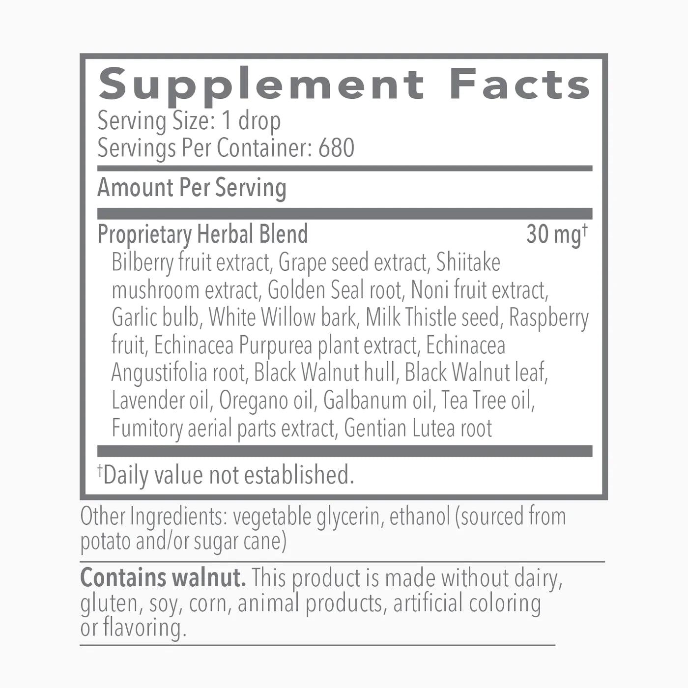 Biocidin Broad - Spectrum Liquid Formula - 30ml - Biocidin Botanicals by Biocidin Botanicals
