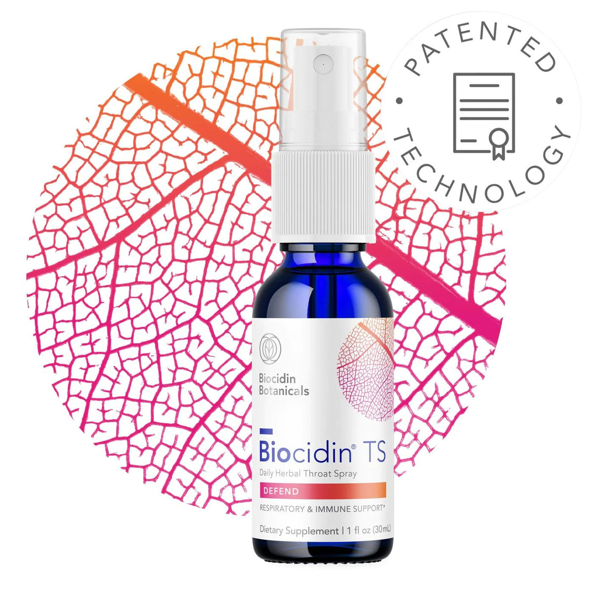 Biocidin Daily Herbal Throat Spray, 30ml - Biocidin Botanicals by Biocidin Botanicals