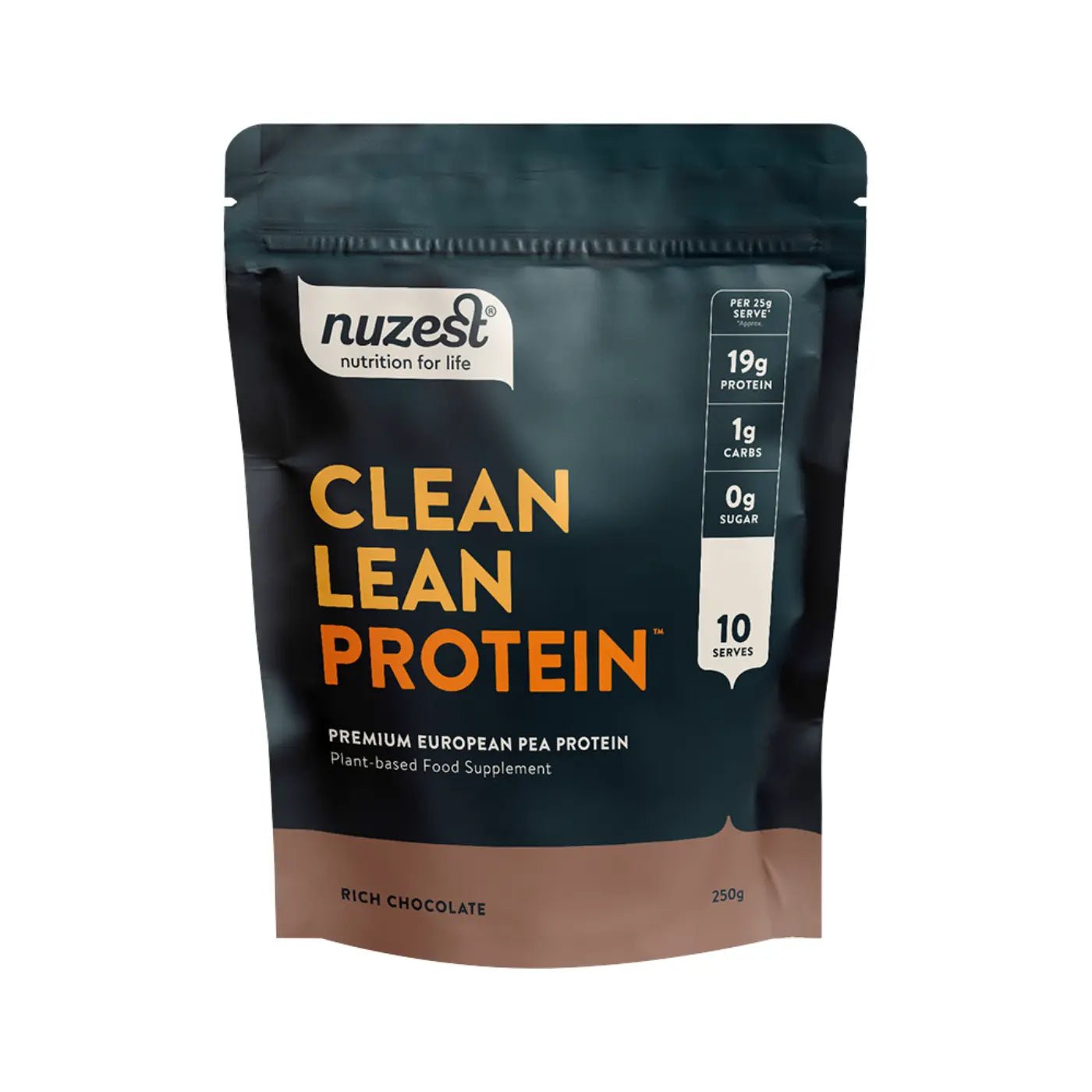 Clean Lean Protein Rich Chocolate – 250g, 10 Servings – Nuzest by Nuzest