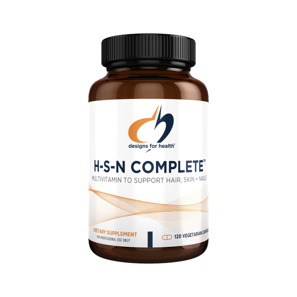 Designs For Health  H-S-N Complete (Hair, Skin & Nails) - 120 Capsules