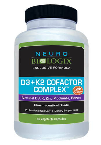 Maximum Vitamin D3+K2 (60 capsules) - NBX Wellness *SOI* by Neuro Biologix