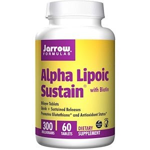 Alpha Lipoic Sustain - 60 Tablets - Jarrow Formulas by Jarrow Formulas
