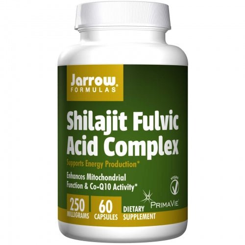 Shilajit Fulvic Acid Complex 250mg, 60 Capsules - Jarrow Formulas by Jarrow Formulas
