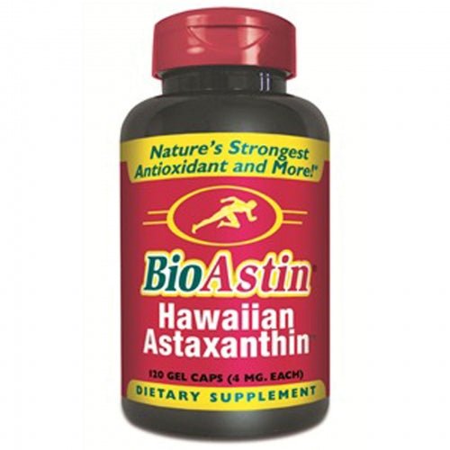 BioAstin, Hawaiian Astaxanthin 4 mg 120 Gel Caps Nutrex by Nutrex