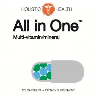 All in One Multi - Vitamin / Mineral 120 Capsules Holistic Health by Holistic Health International LLC