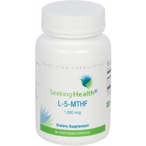 L - Methylfolate 1mg (60 capsules) - Seeking Health by Seeking Health