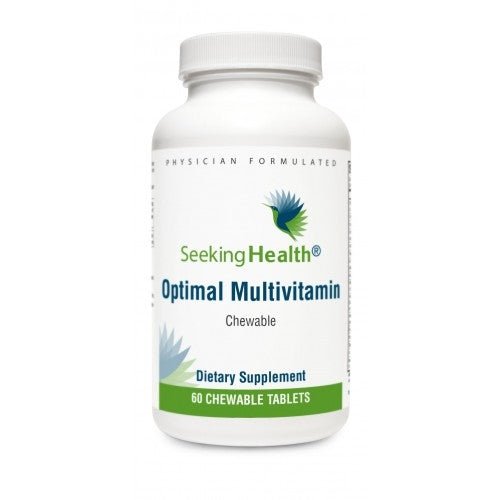 Optimal Multivitamin Chewable, 60 Tablets - Seeking Health by Seeking Health