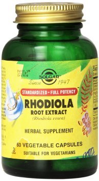 Rhodiola Standardised Rhodiola Root Extract, 60 Veggie Caps - Solgar by Solgar