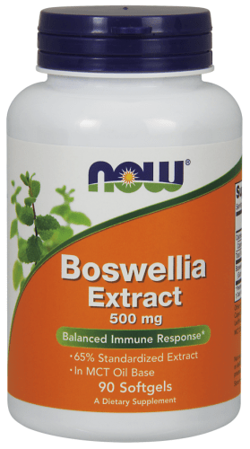Boswellia Extract 500mg, 90 Softgels - Now Foods by Now Foods