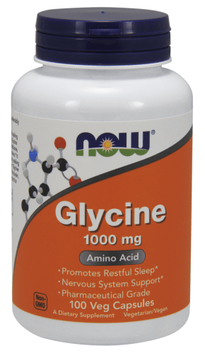 Glycine - 1000mg (100 caps) - Now Foods by Now Foods