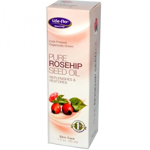 Pure Rosehip Seed Oil, Skin Care, 1 oz (30 ml) - Life Flo Health by Nature's Balance