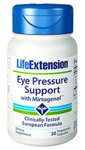 Eye Pressure Support with Mirtogenol (30 Capsules) - Life Extension by Life Extension