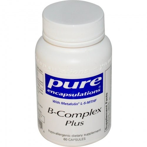 B - Complex Plus 60 veg caps - Pure Encapsulations by Pure Encapsulations