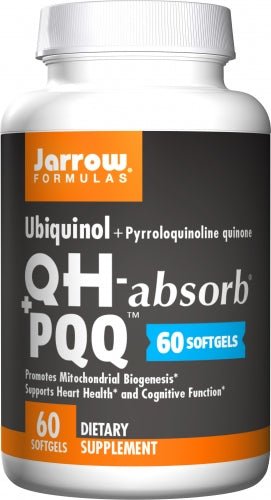 Ubiquinol QH - Absorb + PQQ, 60 Softgels - Jarrow Formulas by Jarrow Formulas