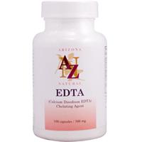 EDTA (Calcium Disodium EDTA) 600 mg, 100 Capsules - Arizona Natural by Arizona Natural