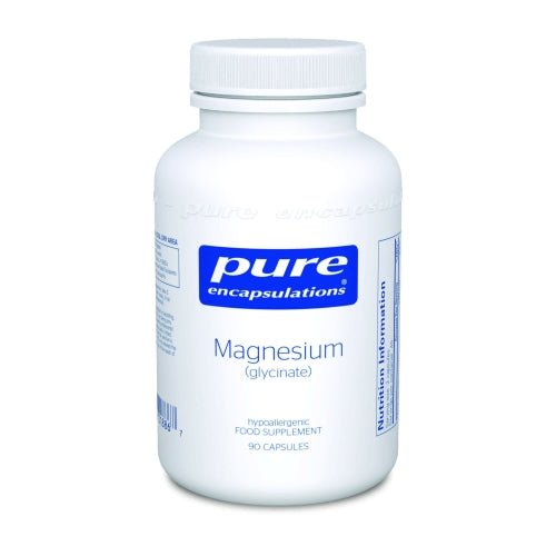 Magnesium (glycinate) 120mg 90 vcaps Pure Encapsulations by Pure Encapsulations